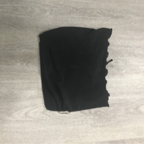 Black Crop Top - Picture 2 of 5